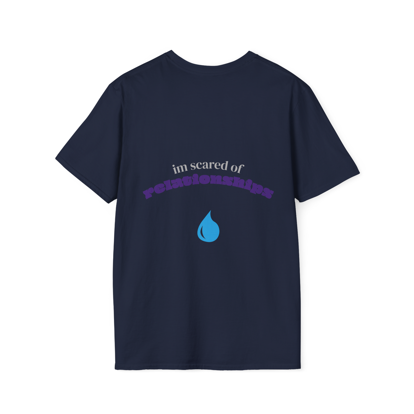 Unisex Softstyle T-Shirt - AZIES Dawn | I'm Scared of Relationships